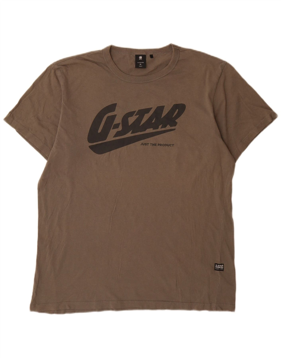 G-Star Herren Grafik T-Shirt Top XL Grau Baumwolle