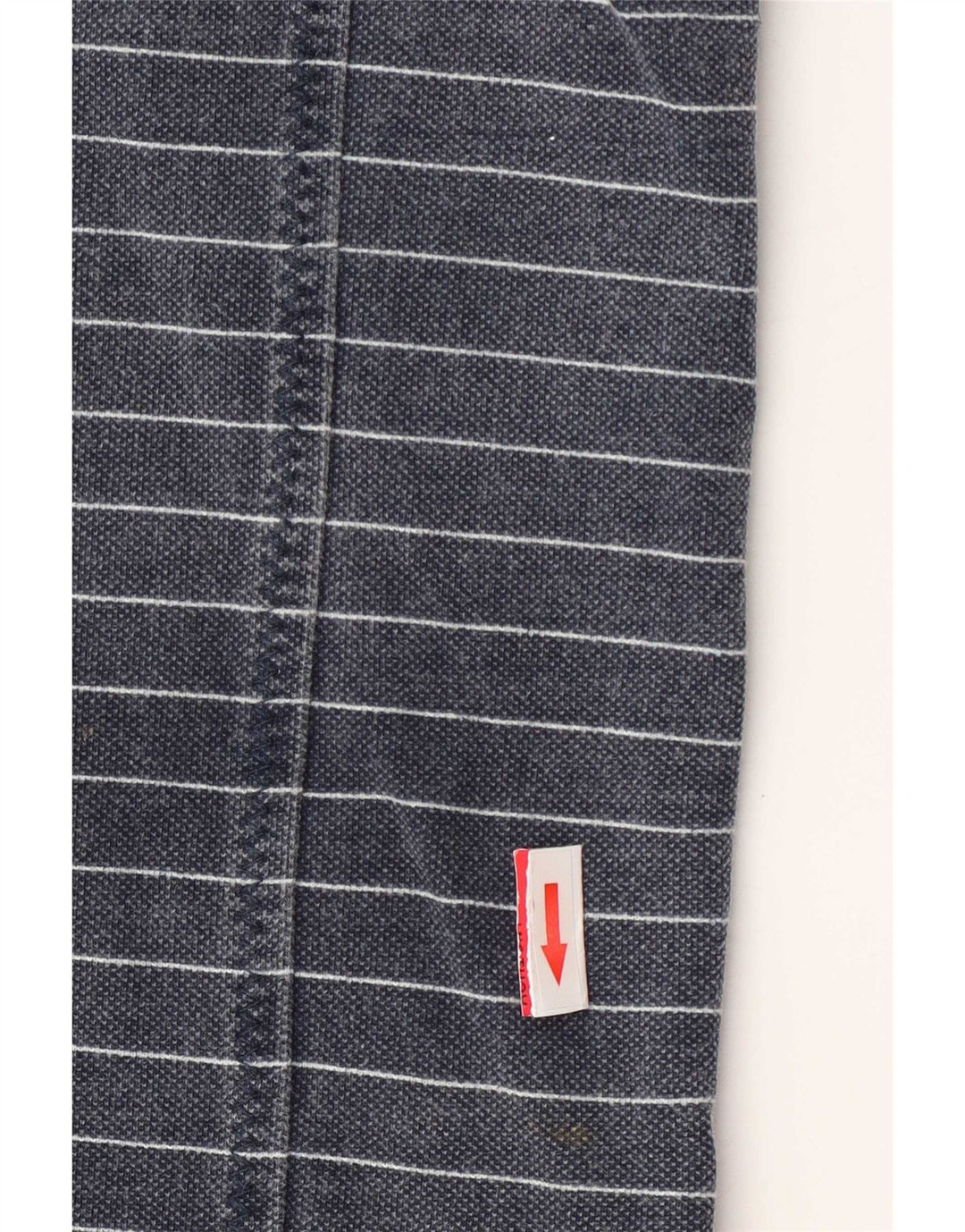 Fat Face Herren-Sweatshirt mit Reißverschluss am Hals, mittelgroß, marineblau, gestreift, Baumwolle