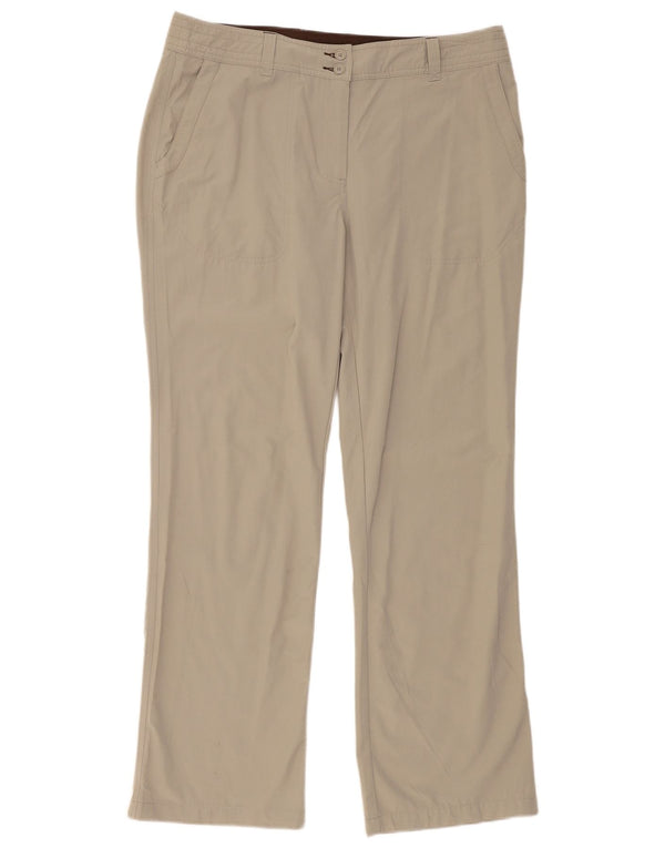Rohan Damen-Freizeithose, gerade, UK 46, Größe L, W38, L32, Beige, Polyamid