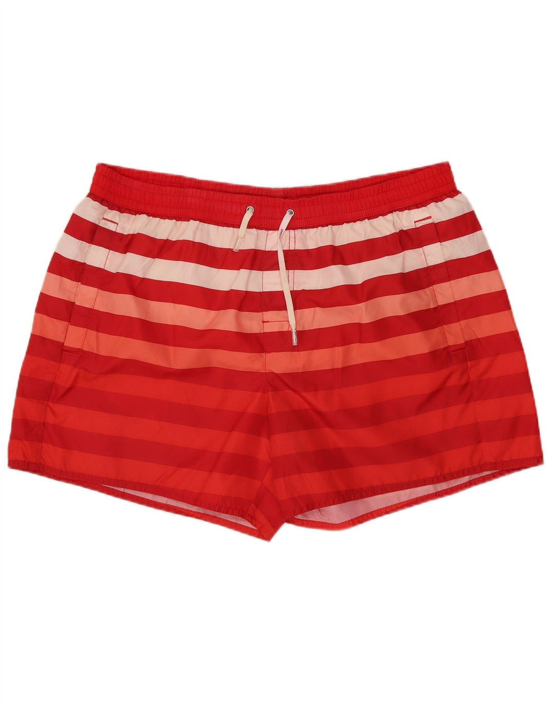 COAST Damen Badeshorts UK 18 XL Rot gestreift Polyester