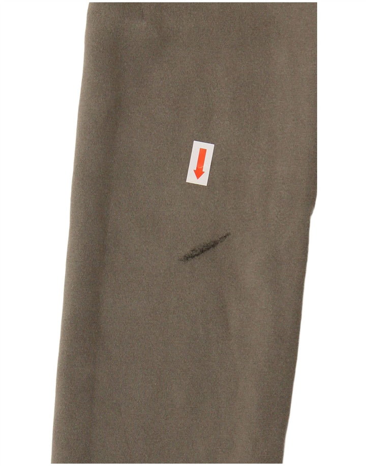 Zara Damen Leggings UK 4 XS Khaki