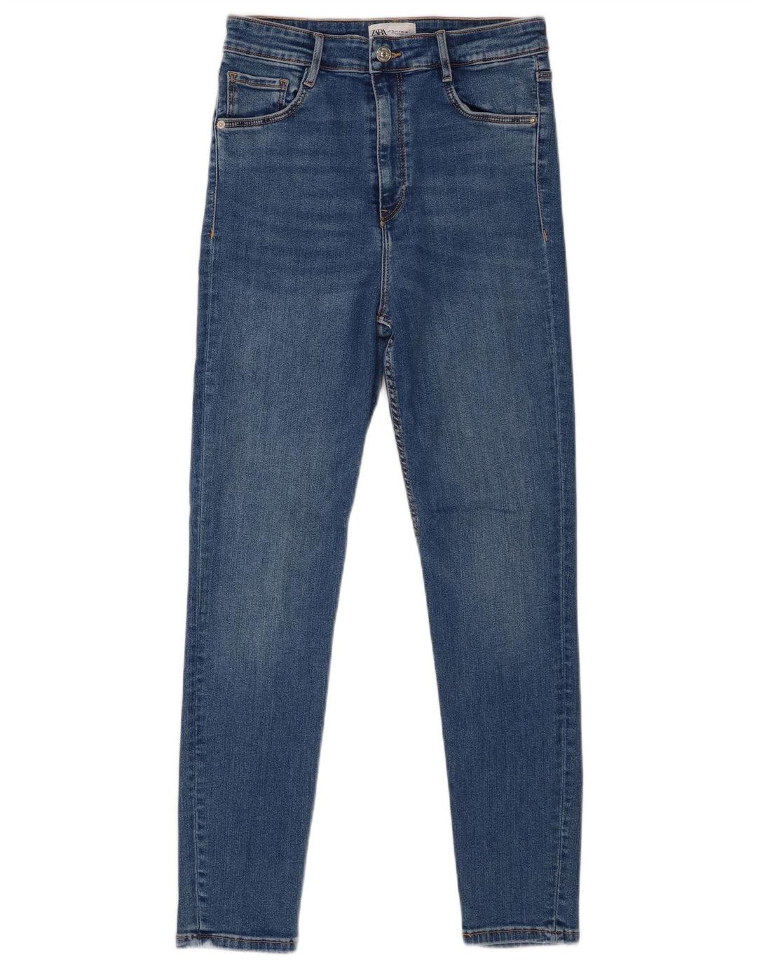 Zara Damen Skinny Jeans EU 40 Medium W30 L27 Blau