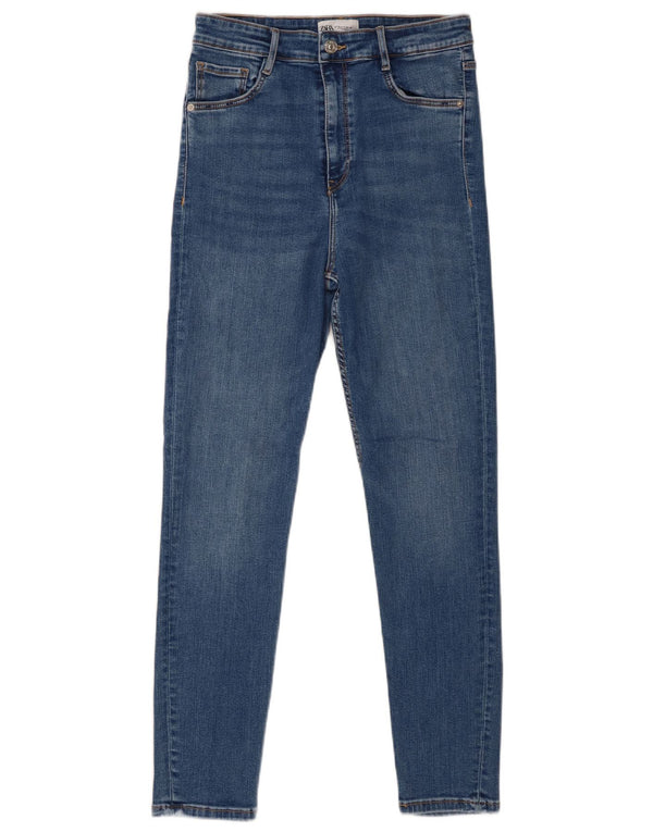 Zara Damen Skinny Jeans EU 40 Medium W30 L27 Blau