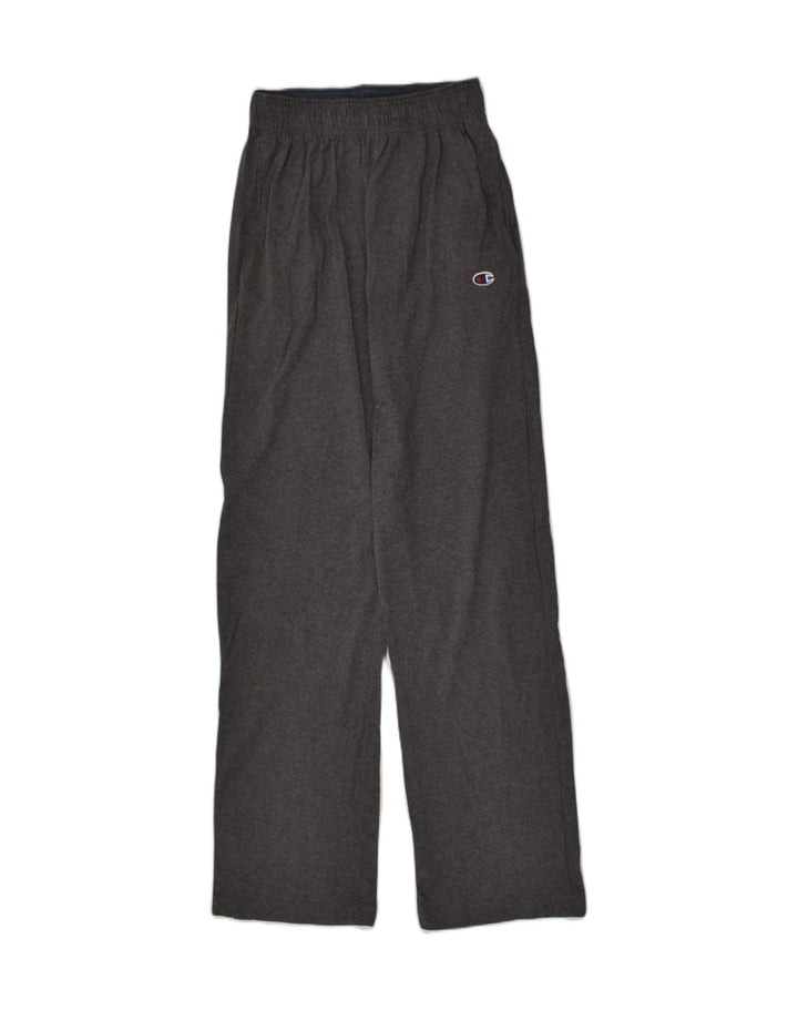 CHAMPION Mens Straight Tracksuit Trousers Small Grey Cotton | Vintage Champion | Thrift | Second-Hand Champion | Used Clothing | Messina Hembry 