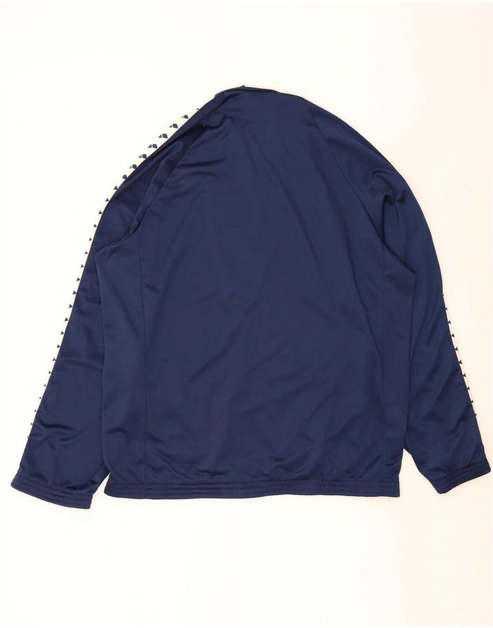 Arena Herren-Trainingsanzugoberteil mit Grafik, 2XL, Marineblau, Farbblock