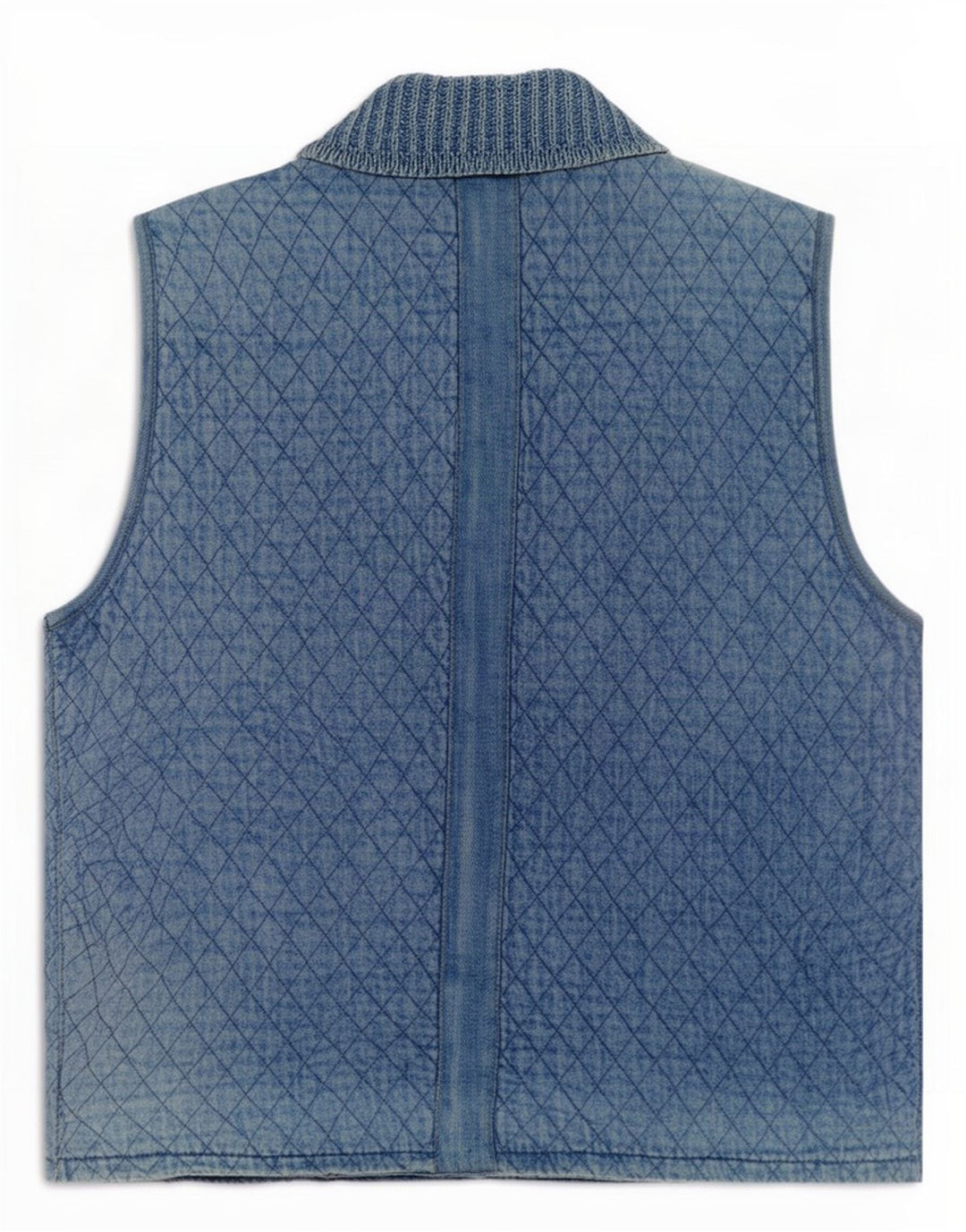 Blue Willi's gesteppte Jeansweste für Damen, UK 14, mittlere Baumwolle