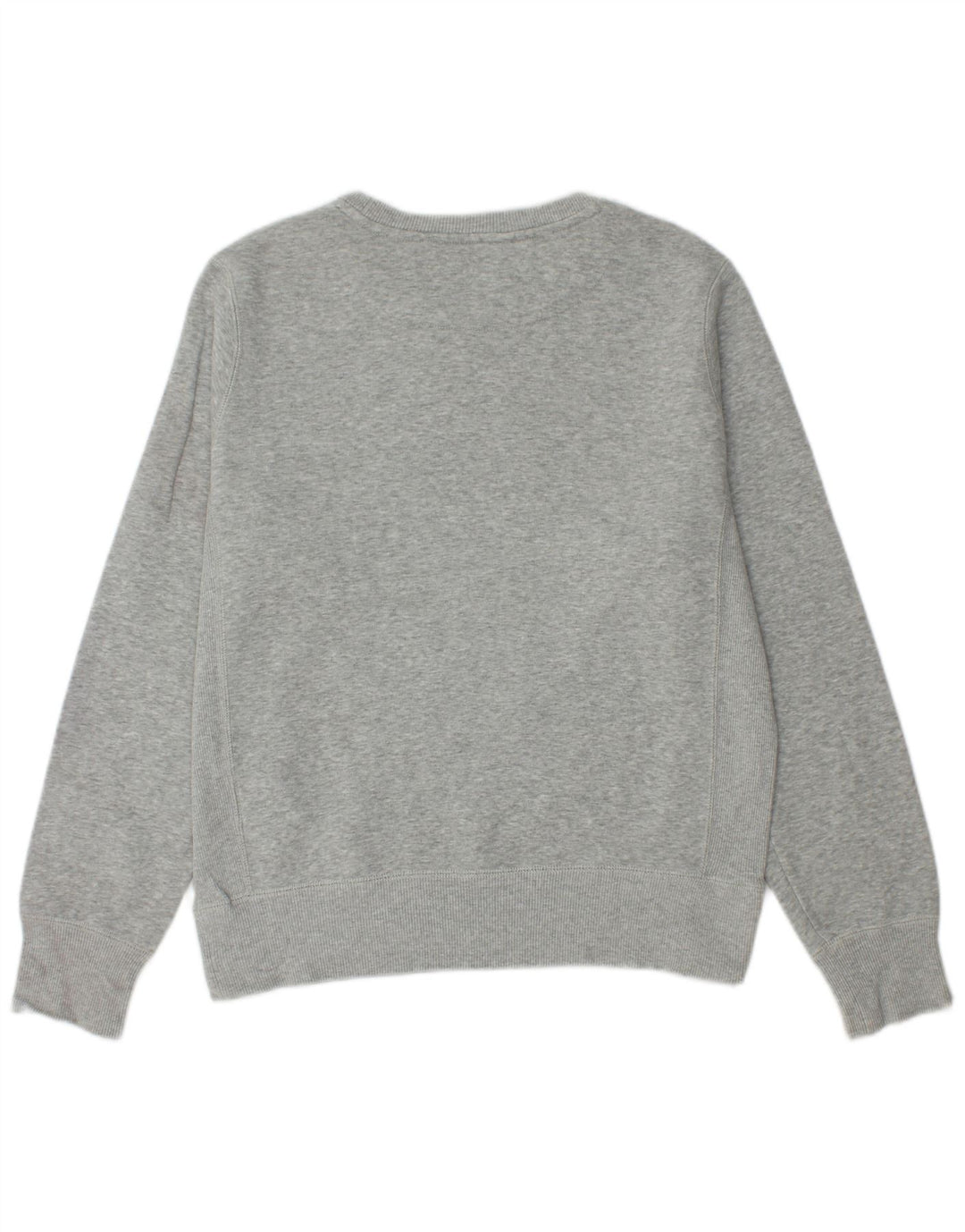 Nike Herren-Sweatshirt-Pullover, klein, grau gefleckte Baumwolle