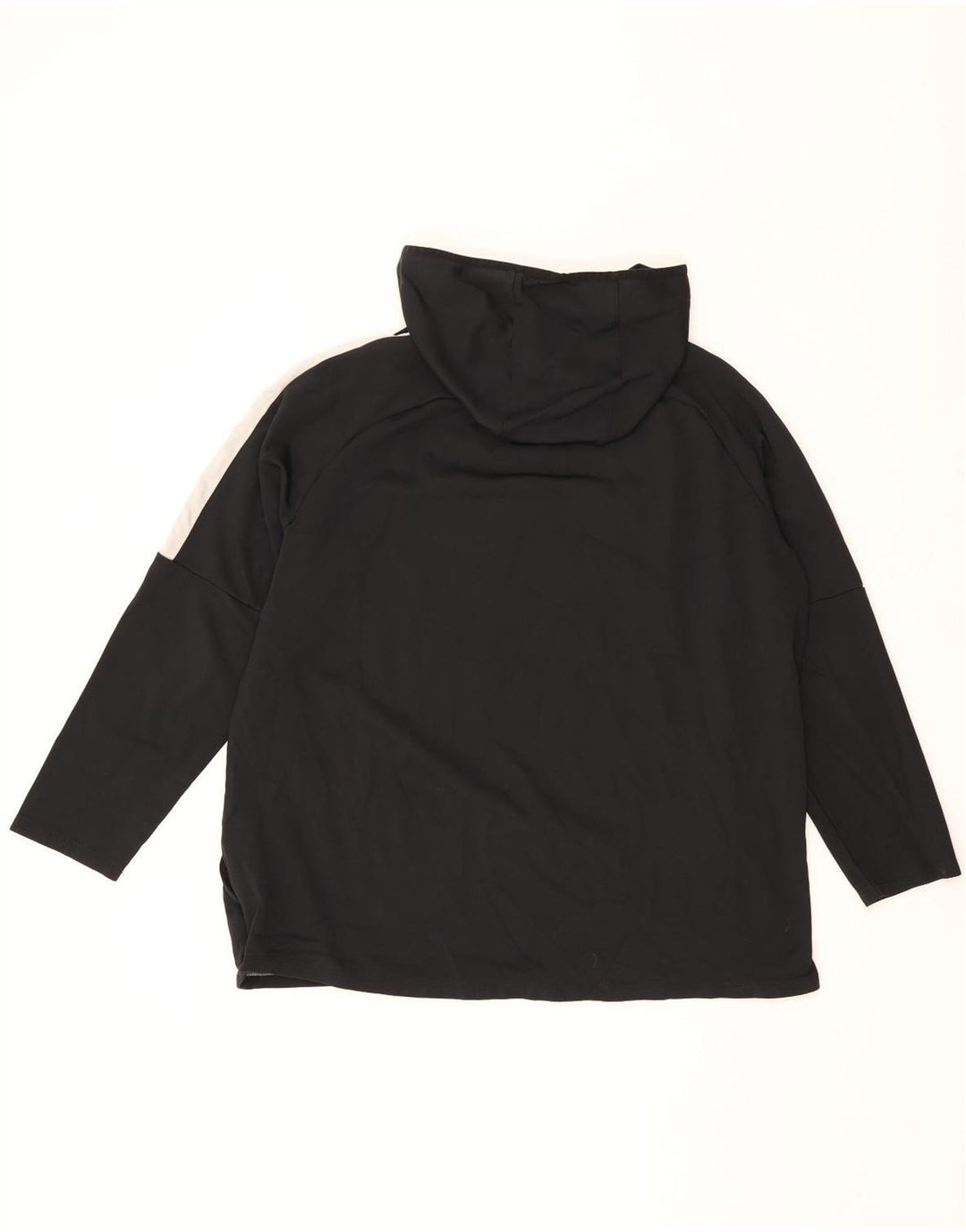 Nike Herren Dri Fit Hoodie Pullover 2XL Schwarz Colourblock Polyester