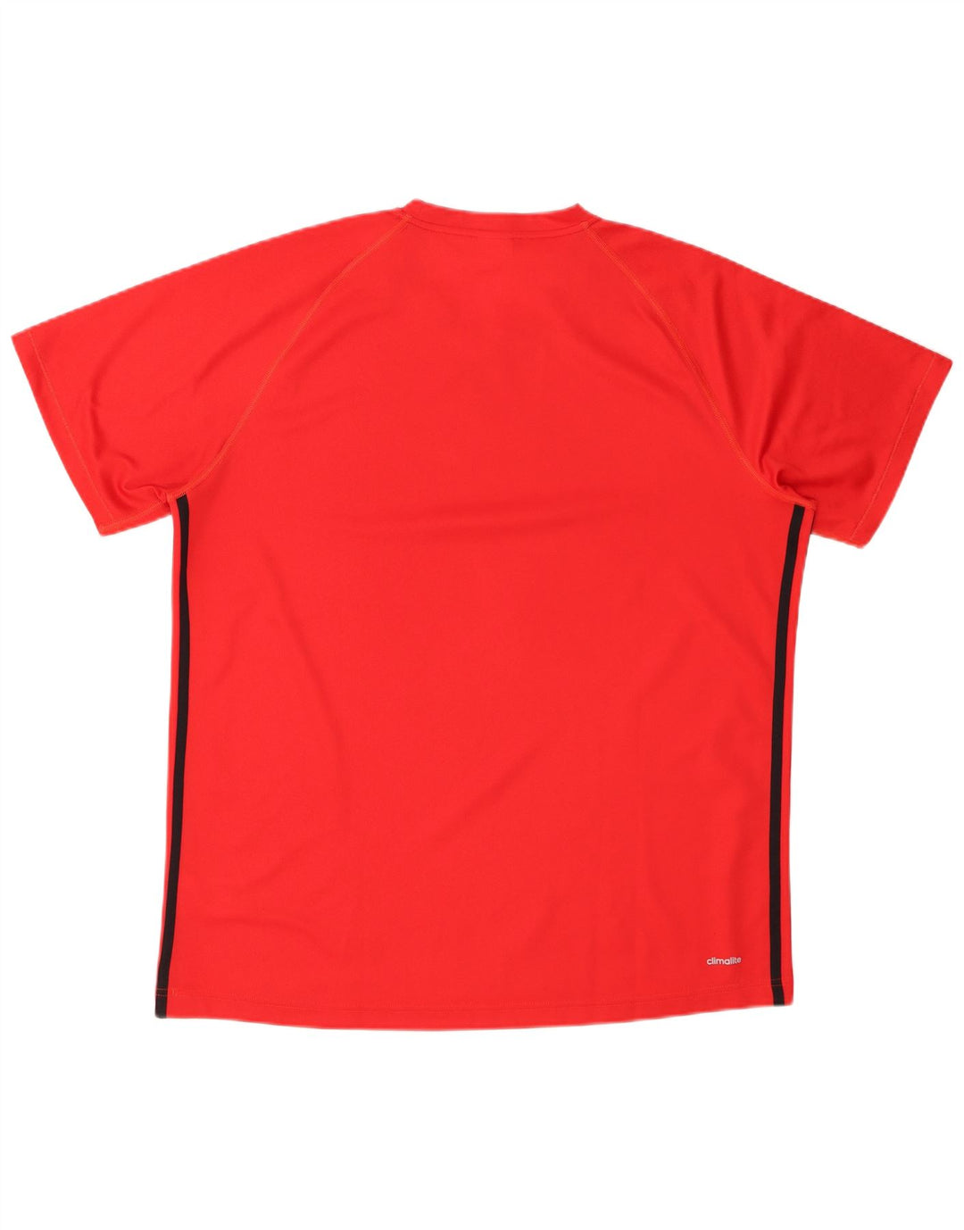 ADIDAS Herren Climalite T-Shirt Top XL Rot Polyester