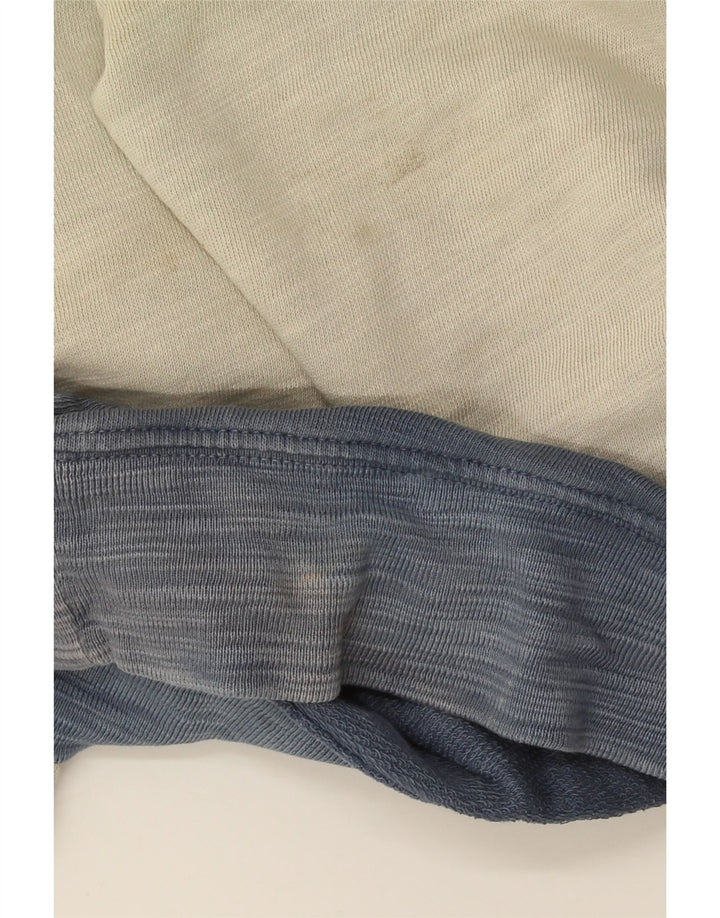 Marks & Spencer Damen-Sweatshirt-Pullover UK 14 Large Grüner Farbblock