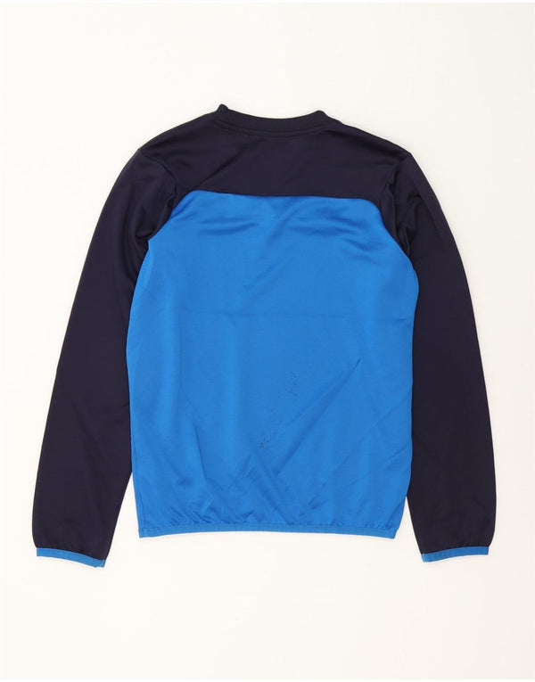 Puma Jungen-Top, langärmelig, 13–14 Jahre, XL, blau, Farbblock, Polyester, Sport