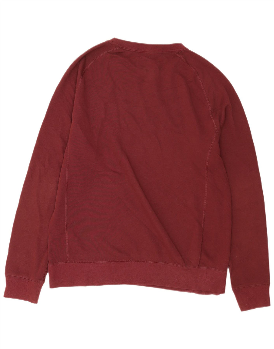 Champion Herren-Sweatshirt mit Grafik, mittlere Burgunderrote Baumwolle