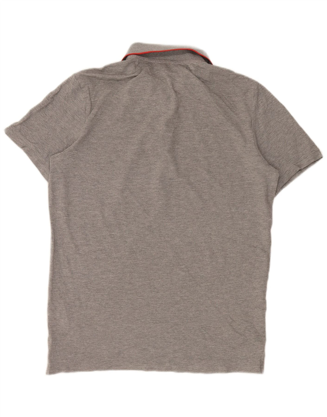 JACK & JONES Herren-Poloshirt, große graue Baumwolle