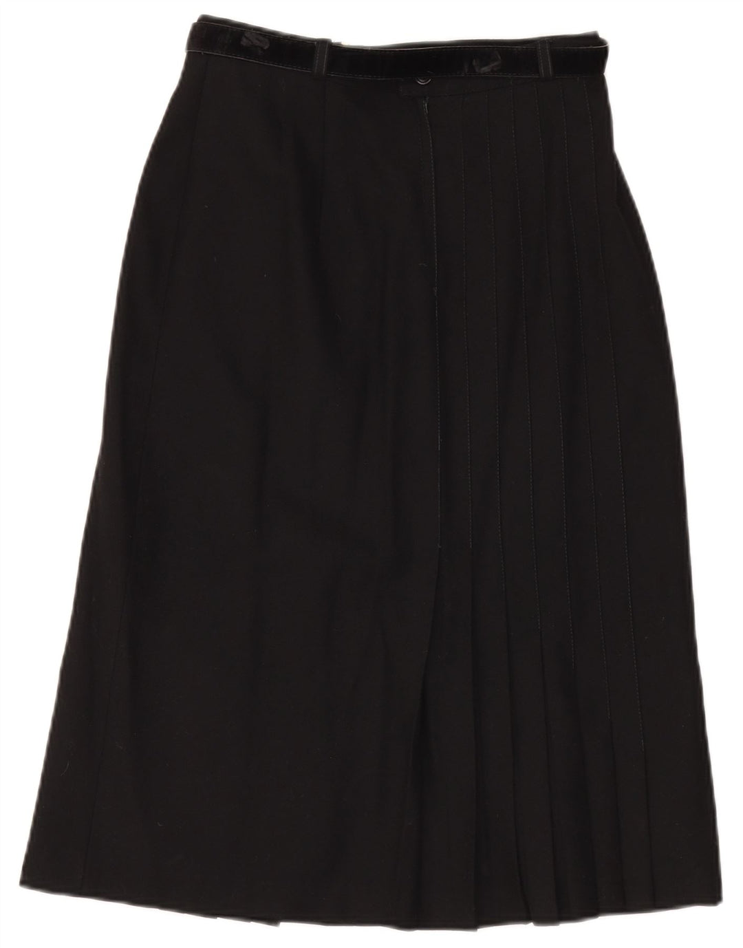 Vintage Damen A-Linienrock W28 Medium Schwarz