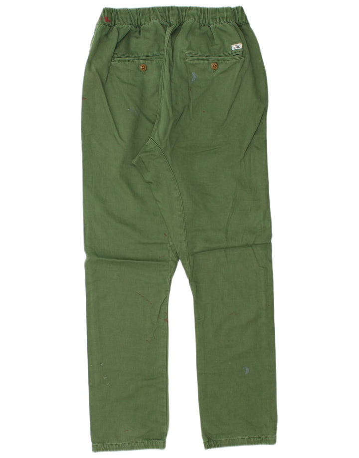 Quiksilver Herren gerade Chino-Hose, mittelgroß, W30 L30, grünes Polyester