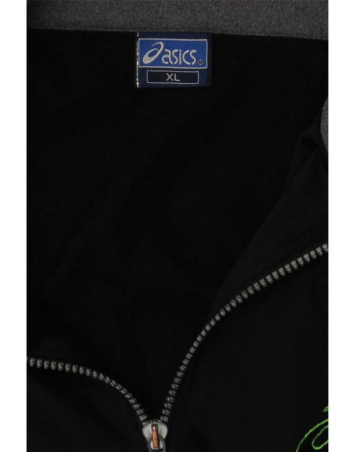 Asics Herren Graphic Trainingsanzug Top Jacke XL Schwarz