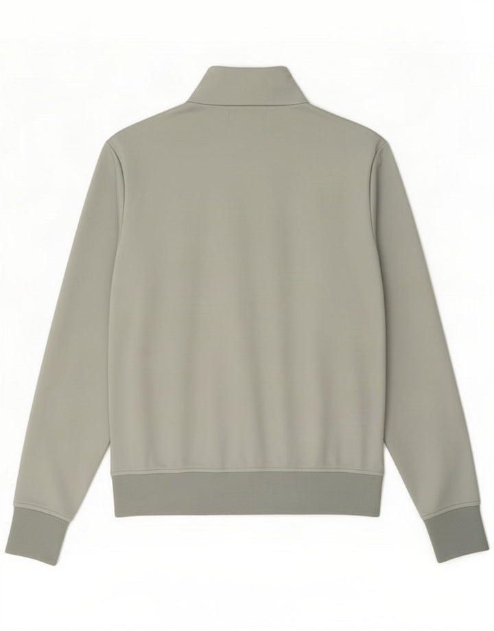 Kappa Herren-Trainingsanzug-Topjacke, großes graues Polyester