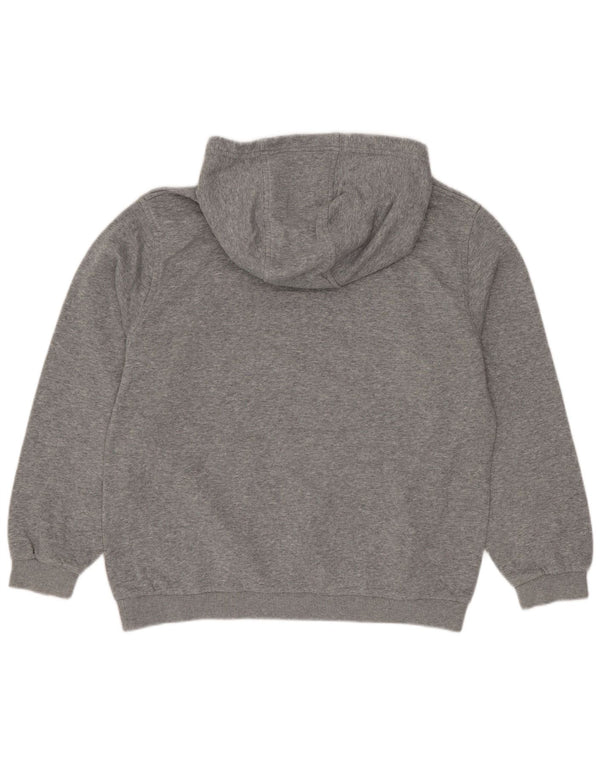Nike Mädchen-Kapuzenpullover, 13–14 Jahre, XL, grau gefleckte Baumwolle