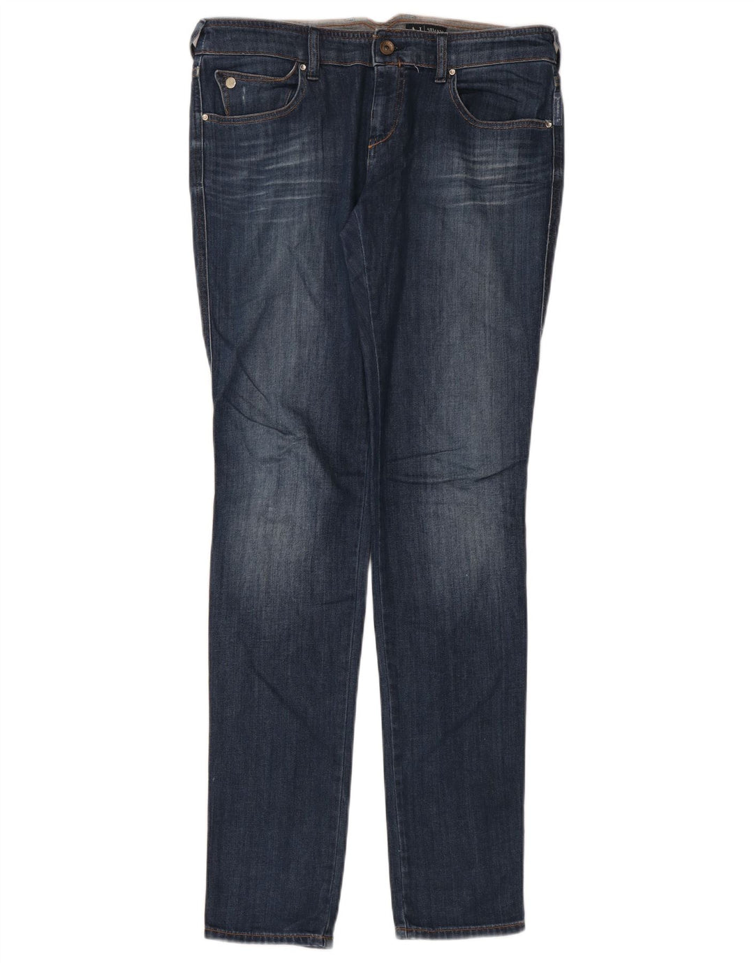 Armani Damen Skinny Jeans W30 L34 Marineblau