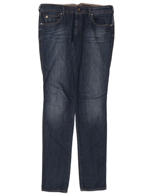 Armani Damen Skinny Jeans W30 L34 Marineblau