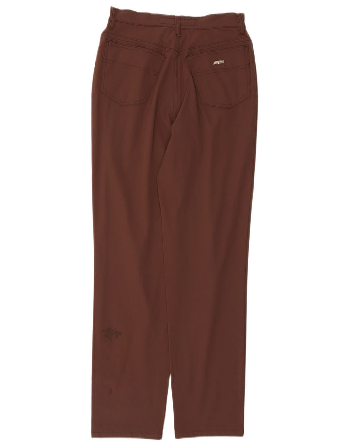 Krizia Damen Gerade Freizeithose W28 L29 Braun