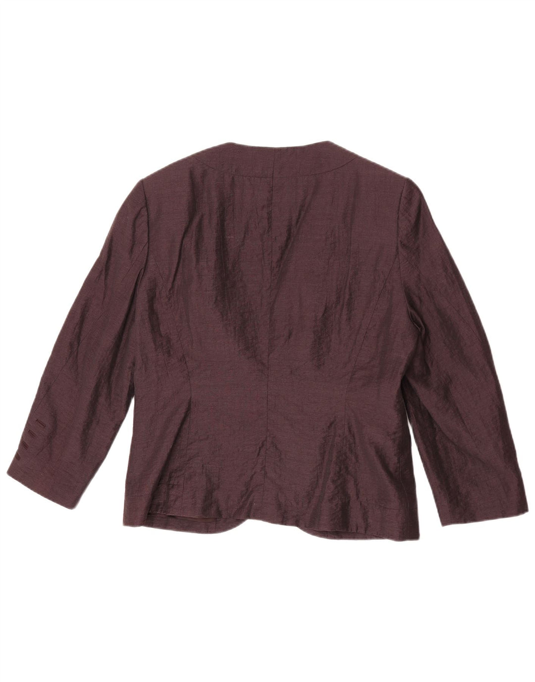 Fenn Wright Manson Damen-Blazerjacke mit 3/4-Ärmeln, UK 16, Größe L, Lila