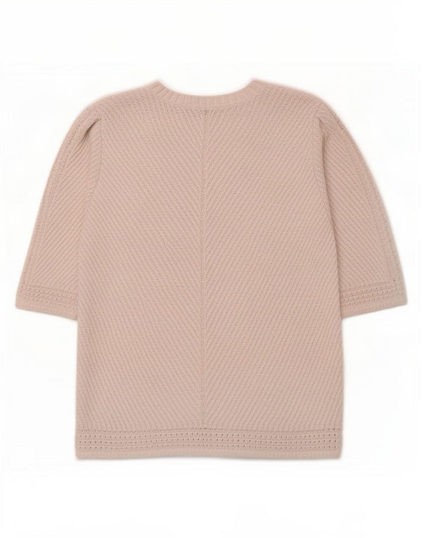 Marks & Spencer Damen-Pullover mit U-Boot-Ausschnitt, UK 20 2XL, Weiß