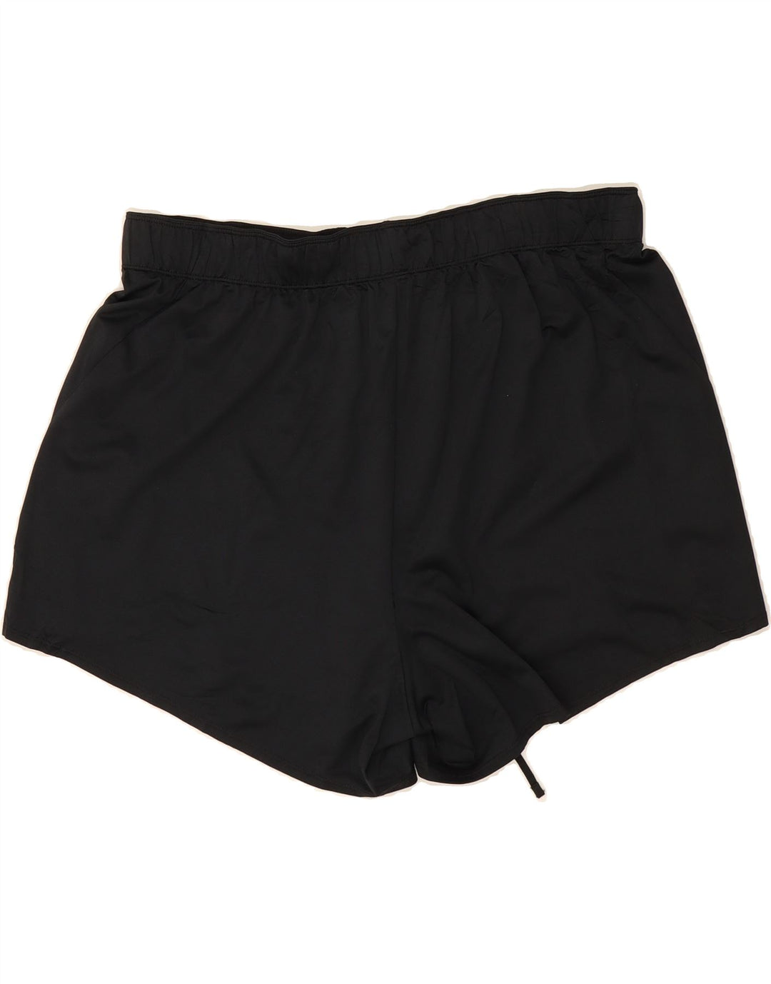 NIKE Womens Sport Shorts UK 18 XL Black Polyester Vintage Nike and Second-Hand Nike from Messina Hembry 