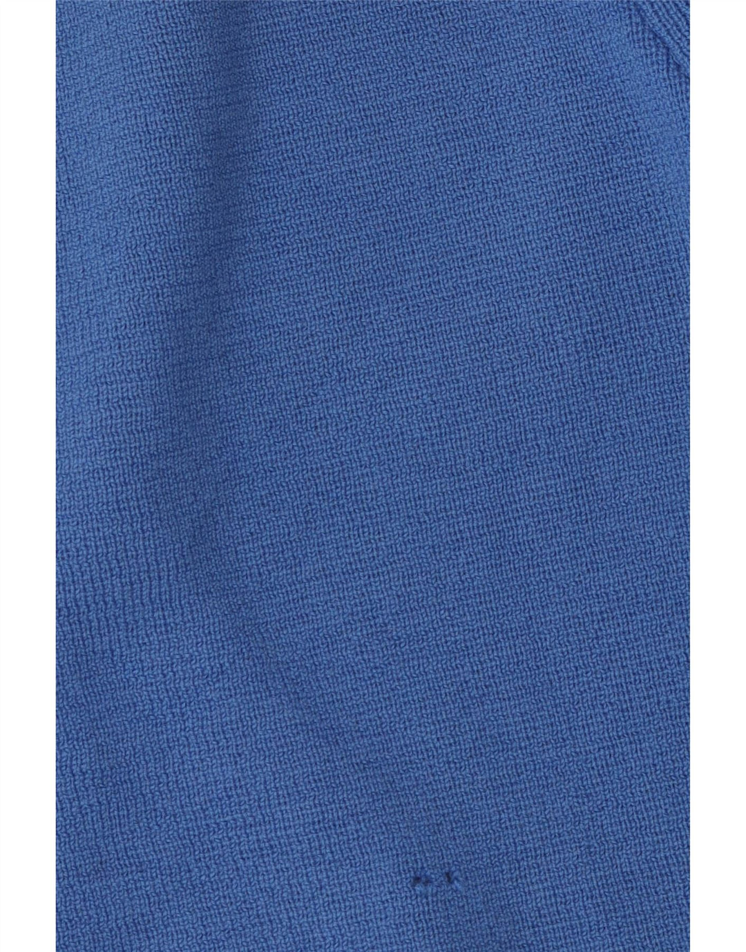 Vintage Damen Doppelreihiger Cardigan Pullover UK 16 Groß Blau