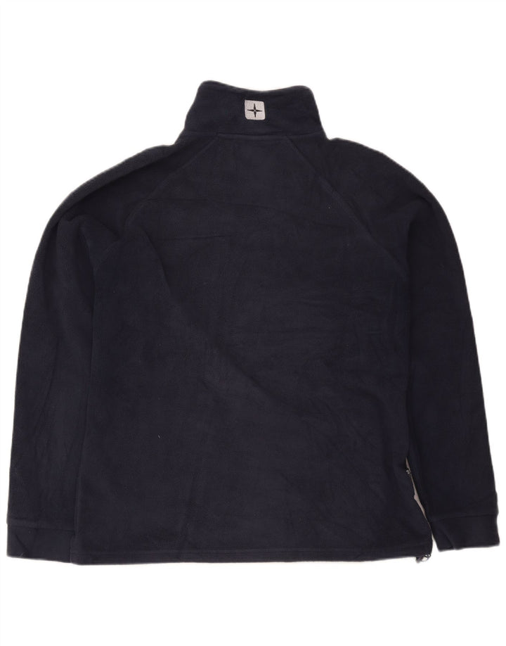 Mountain Warehouse Fleecejacke für Damen, UK 16, Größe L, Marineblau, Polyester