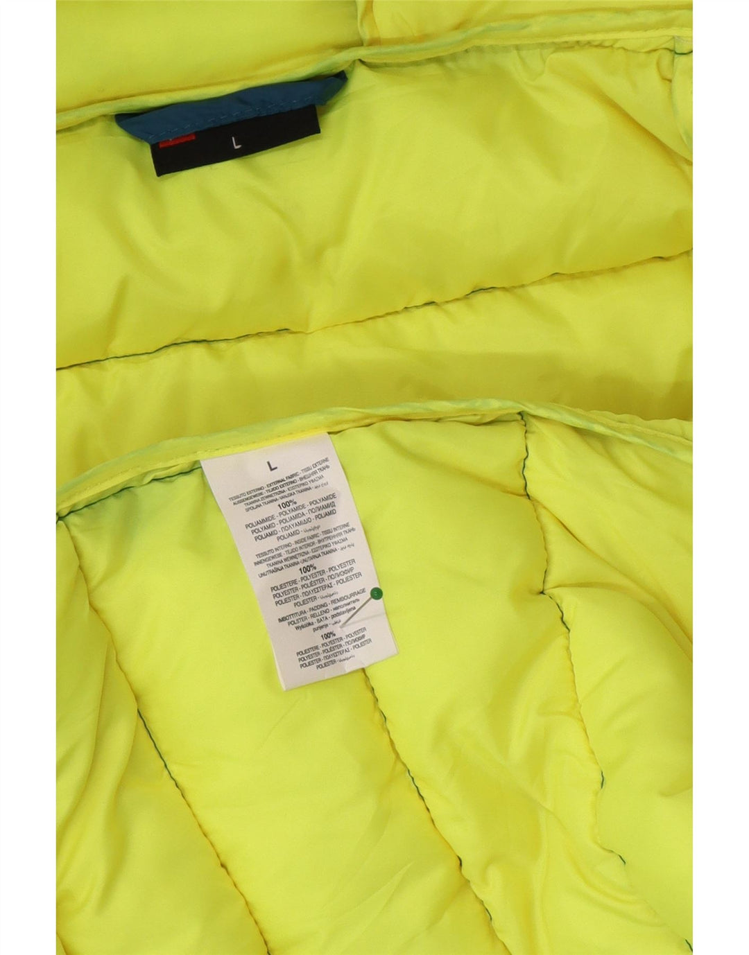 Lotto Herren-Jacke mit Kapuze, gepolstert, UK 40, Größe L, blau, Polyester