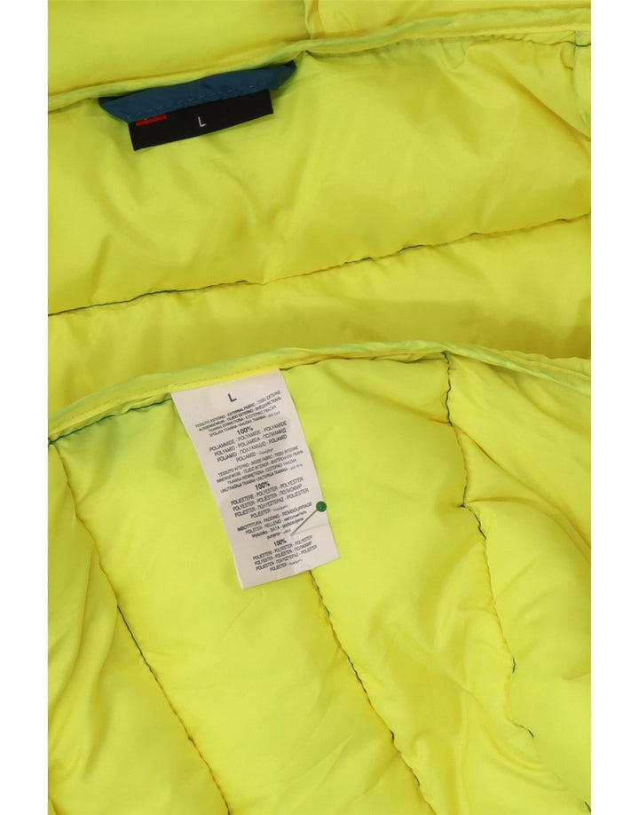 Lotto Herren-Jacke mit Kapuze, gepolstert, UK 40, Größe L, blau, Polyester