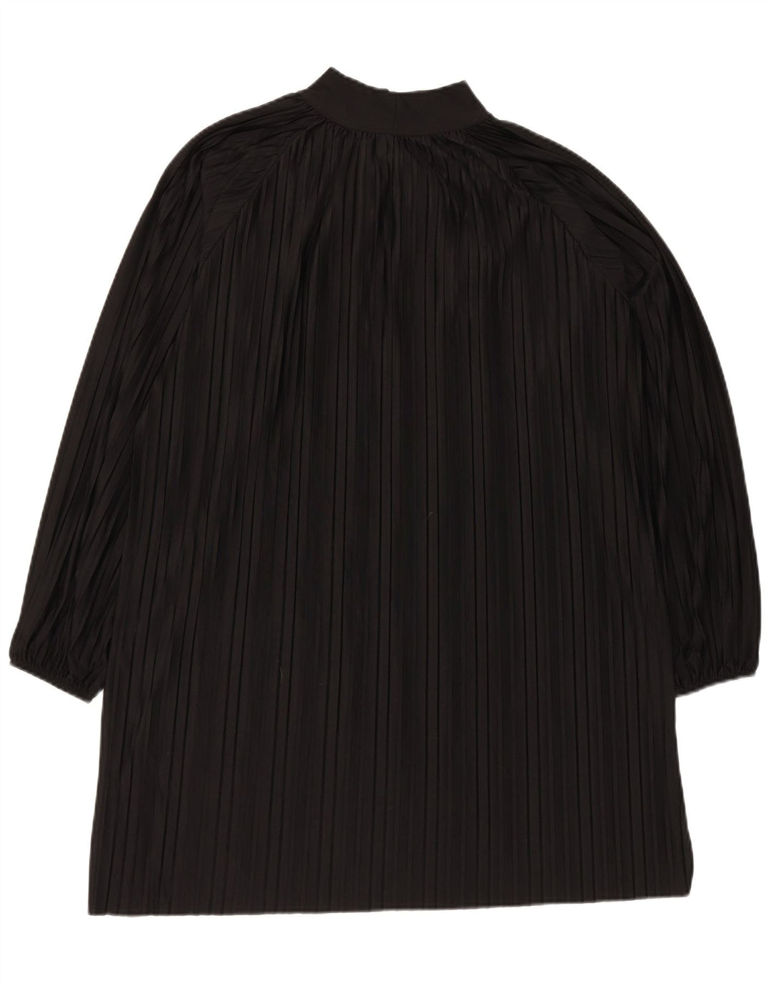 Zara Damen-Overall-Etuikleid mit Bindeband vorne, UK 14, mittelschwarz gestreift