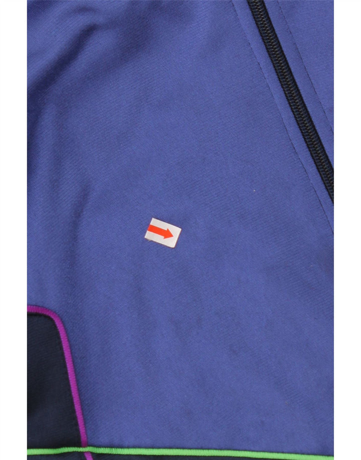 LOTTO Herren-Trainingsanzug-Oberteil, Jacke, XL, Blau, Farbblock