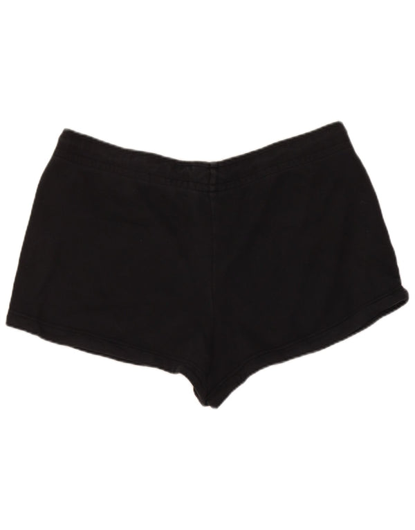 Nike Damen Sportshorts UK 16 Large Schwarz Baumwolle