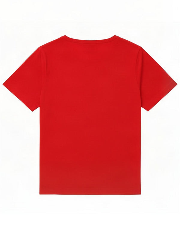 Benetton Damen Top Langarm UK 10 Small Red Cotton