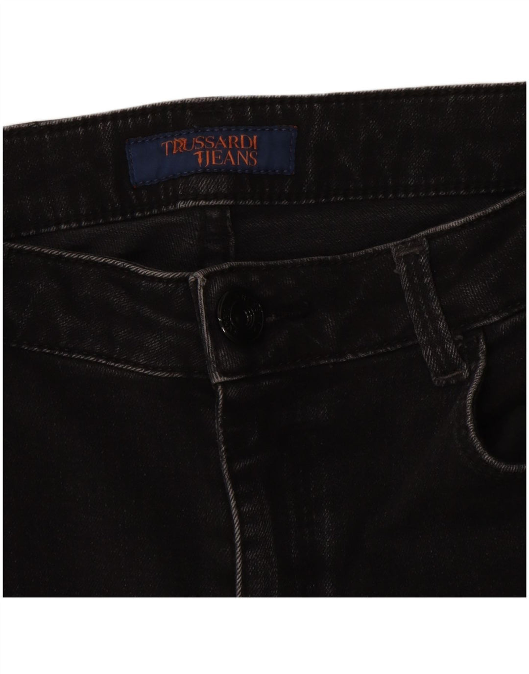 Trussardi Damen Skinny Jeans W28 L30 Grau