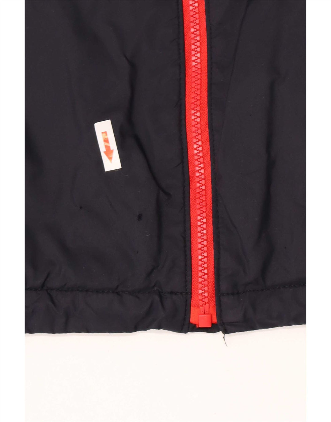 Hollister Herren Regenjacke UK 38 Medium Marineblau Nylon