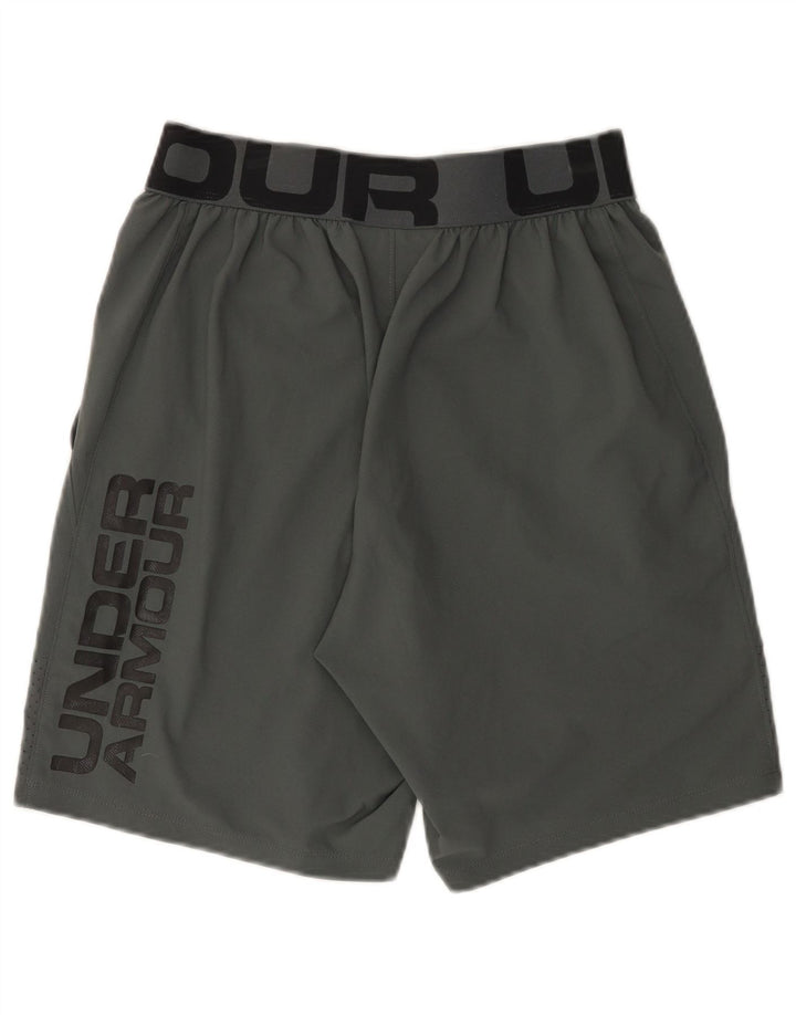 Under Armour Herren Sportshorts mit taillierter Grafik, Größe S, Grau