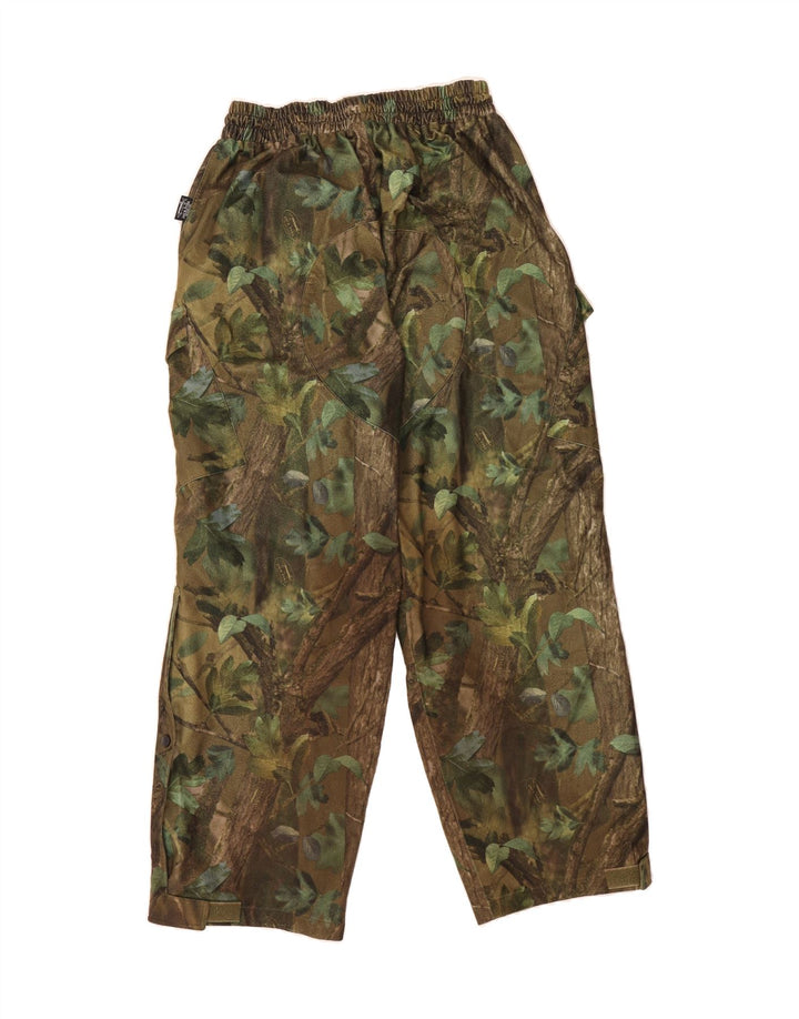 JACK PYKE Mens Hunter Cargo Tracksuit Trousers 2XL Green Camouflage Vintage Jack Pyke and Second-Hand Jack Pyke from Messina Hembry 
