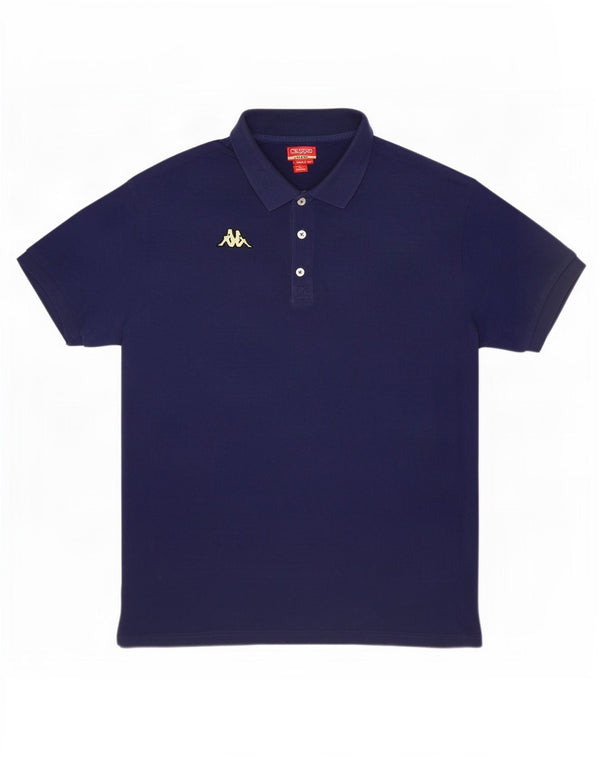 Kappa Mens Polo Shirt 2XL Navy Blue