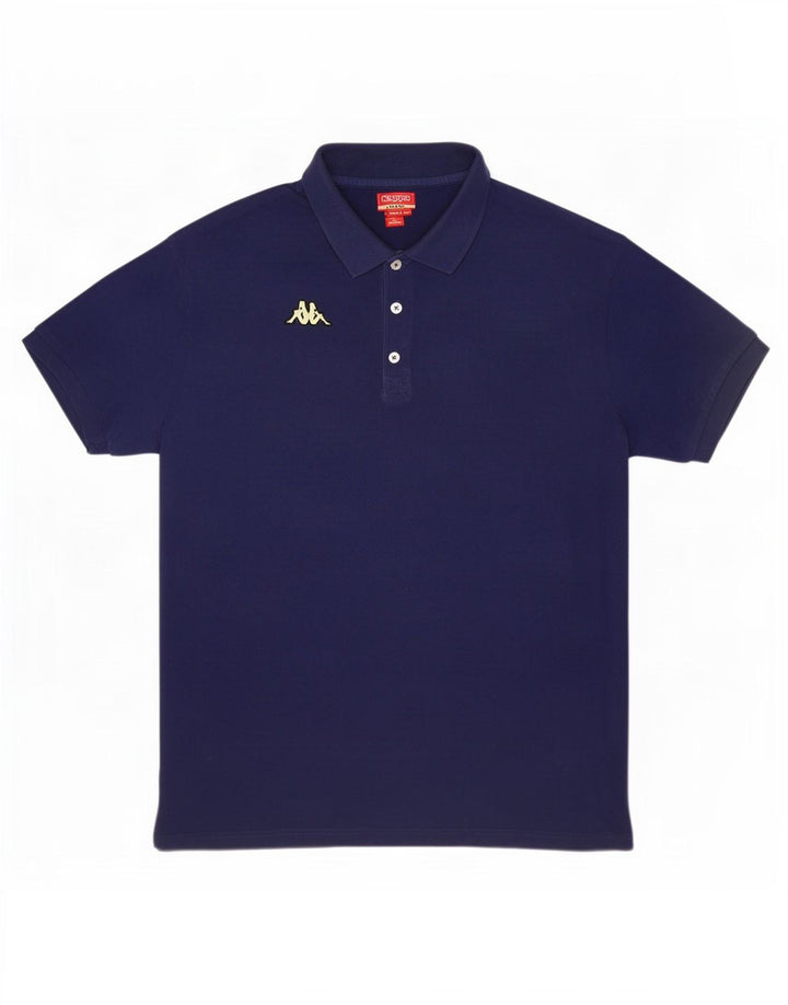 Kappa Herren Poloshirt 2XL Marineblau