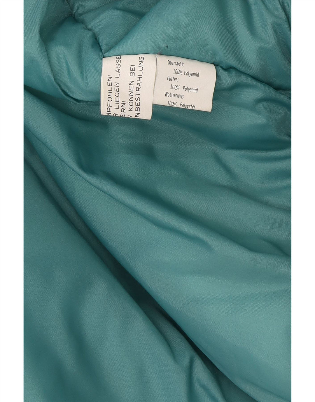 Vintage Herren-Skijacke mit Grafik, IT 54 2XL, blaues Colourblock-Polyamid
