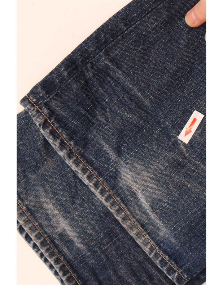 Tommy Hilfiger Damen Bootcut Jeans W28 L34 Blaue Baumwolle