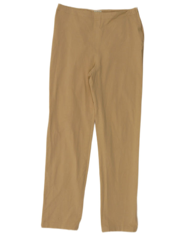 Calvin Klein Damen Gerade Freizeithose W31 L29 Beige Baumwolle