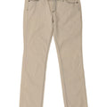 Guess Damen Slim Jeans W33 L34 Off White Baumwolle