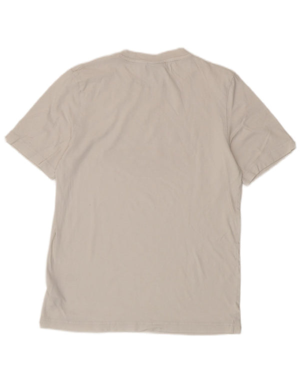 Adidas Herren Grafik T-Shirt Top Small Weiß Baumwolle