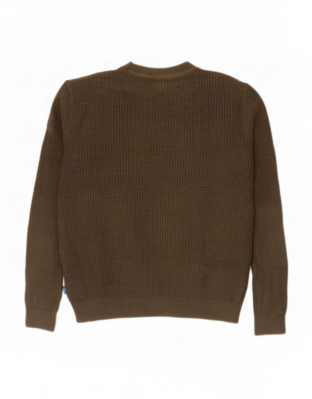 Jack & Jones Herren-Pullover mit Rundhalsausschnitt, mittelgroßes Khaki-Acryl