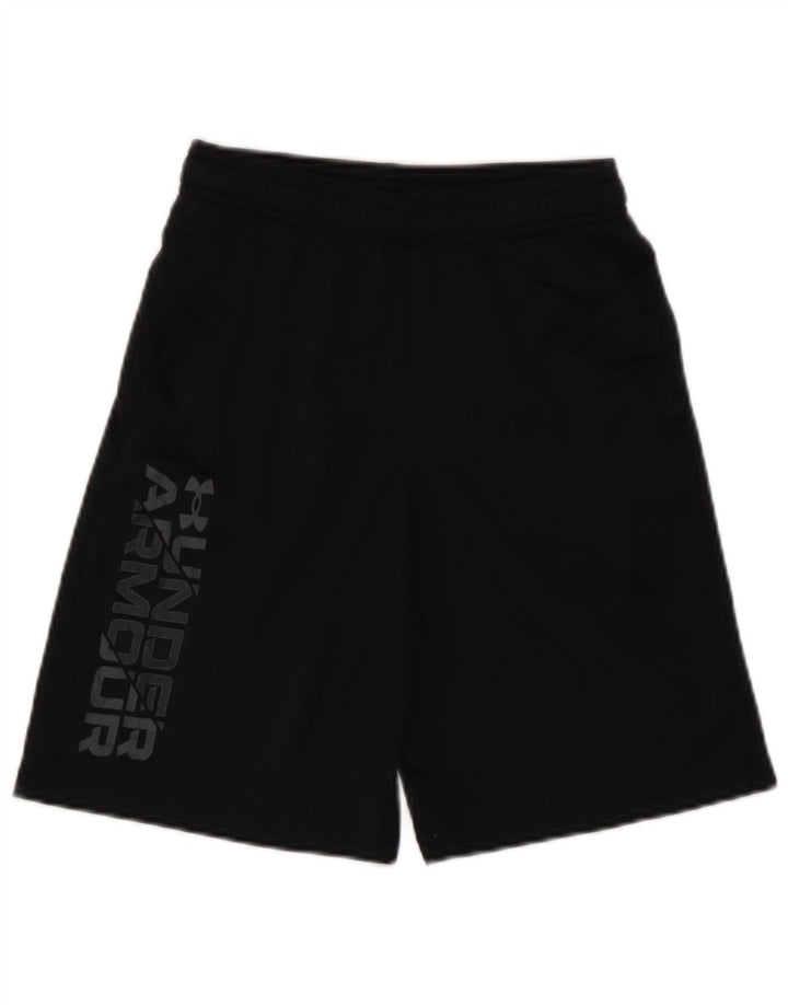 Under Armour Jungen Graphic Sport Shorts 9–10 Jahre Mittelschwarzes Polyester