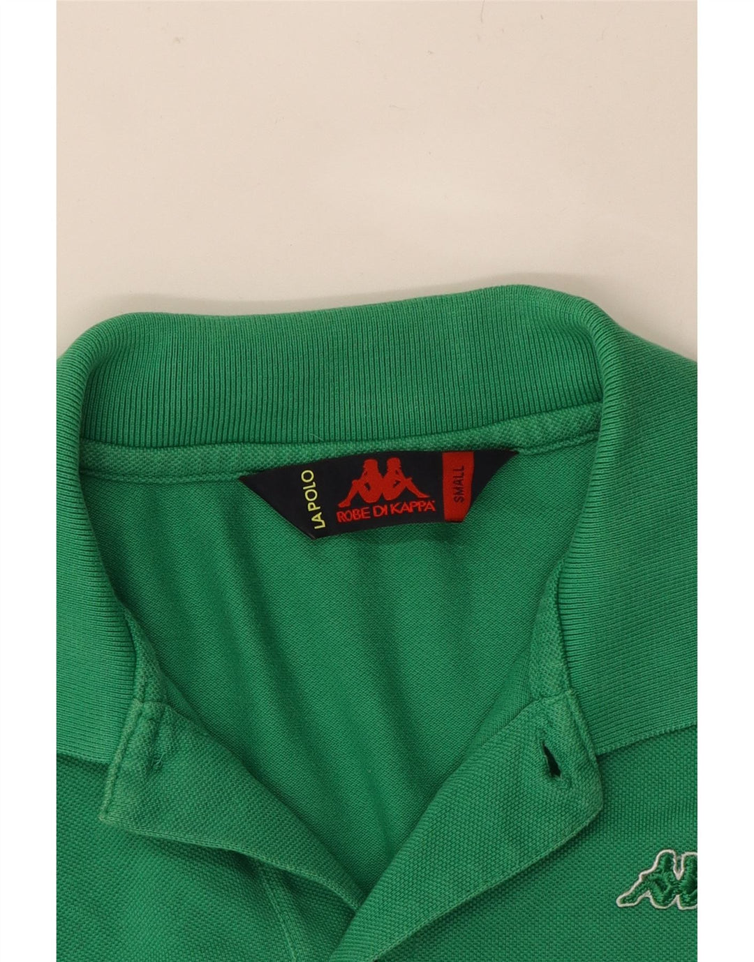 KAPPA Mens Polo Shirt Large Green Cotton Vintage Kappa and Second-Hand Kappa from Messina Hembry 